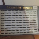 新品男女兼用ファッションリング指輪 大量1ケース100個特価品