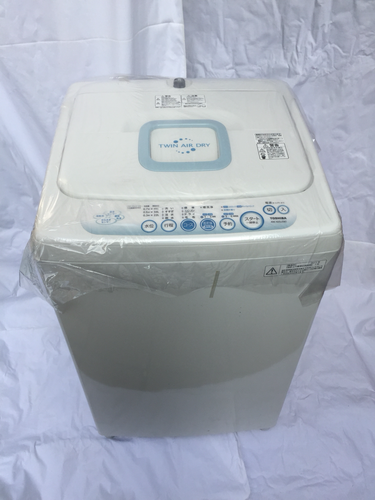 TOSHIBA 4.2kg ふたロック付き 全自動洗濯機 ピュアホワイト AW-42SJ(W)