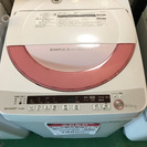 【送料無料】【2014年製】【激安】洗濯機　SHARP　ES-GE60P-P