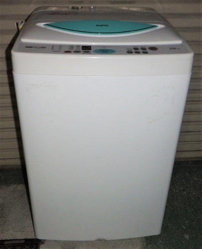 ☆\t三洋電機 SANYO ASW-B70V 7.0kg 全自動洗濯機◆快速からり脱水
