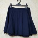 紺　フレアスカート