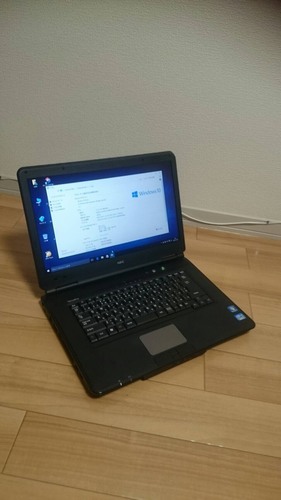 NEC　ノートパソコン  Windows10インストール、セットアップ済み 2GB