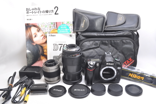 ★★★完売★★★　　初心者応援●新品級●NIKON ニコン D70 ダブルレンズ #90