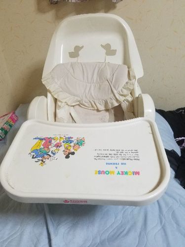 ディズニースワンベビーチェア Babymama 足立のベビー用品 ベビーラック ベビーチェア の中古あげます 譲ります ジモティーで不用品の処分