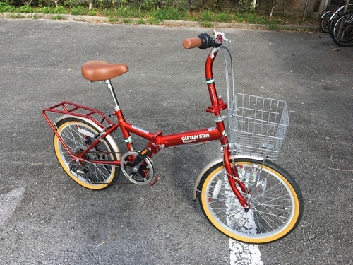折りたたみ自転車　CAPTAIN STAG　20インチ