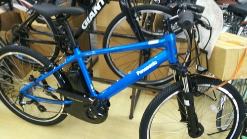 オープンセール　Panasonic　電動アシスト自転車　ハリヤ　2016モデル　ブルー　新品  値下げ
