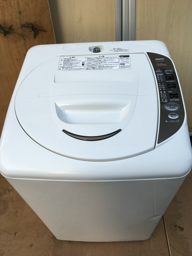 SANYO 5.0Kg全自動洗濯機 2009年製