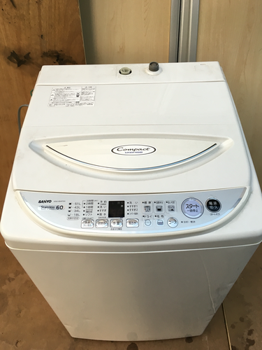 SANYO 6.0Kg全自動洗濯機 2008年製
