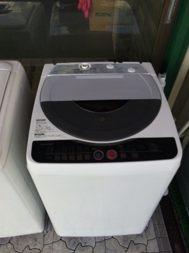 SHARP洗濯機ES-FG60H-H