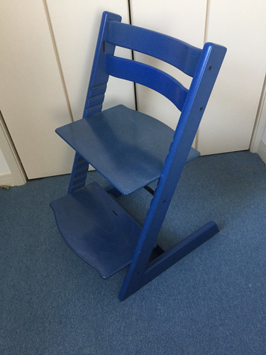 STOKKEの椅子 ブルー 正規品