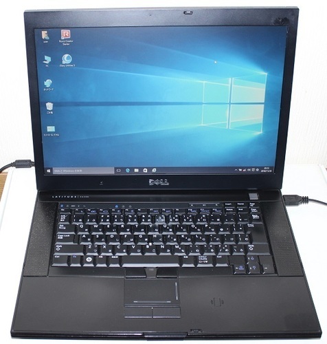 【値下げ】（WIN10）ノートパソコン　DELL LATITUDE E6500 （中古）