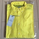 Men's Bigi 黄色 シャツ 