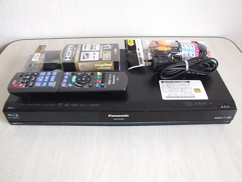 Panasonic DIGA DMR-BR580 ブルーレイレコーダー