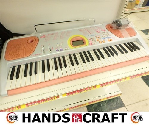 カシオ キーボード LK-102PK ピアノ 【小倉南区葛原東】 【引取限定】