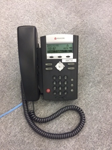 電話機（ポリコム SoundPoint IP 331）