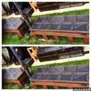DIY  ガーデンベンチ収納ストッカー