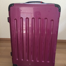売れたスーツケースLサイズ紫色