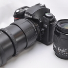 ★★★完売★★★　　初心者応援●極上品●NIKON ニコン D70 ダブルレンズ #89