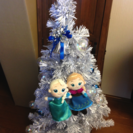 【無料・直接引取のみ】クリスマスツリー 120cm【アナと雪の女...