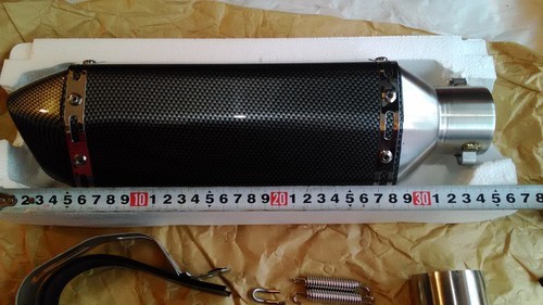 YZF-R25　新品マフラー　フルエキ　ステンレス/カーボンフェイクサイレンサー YZF-R25 新品マフラー フルエキ ステンレス/カーボンフェイクサイレンサー