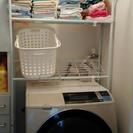 洗濯機上のデッドスペース活用ラック【ニトリ】
