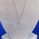 pt850 0.20ct 刻印あり！天然ダイアモンド ネックレス