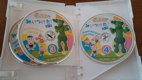 Nhk やったねみいつけた コースdvd全6巻 みみはな 蒲生のdvd ブルーレイ キッズ ファミリー の中古あげます 譲ります ジモティーで不用品の処分