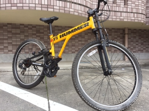 HUMMER（ハマー） 26インチ マウンテンバイク イエロー 18