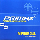 【終了】ほぼ新品 カーバッテリー PRIMAX MF60B24L  