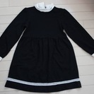 子供　冬服　サイズ130 黒フォーマルセット　