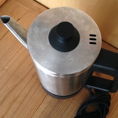 値下げ 0 プラスマイナスゼロ 電気ケトル シルバー Hanhan 井荻のキッチン家電 電気 ポット の中古あげます 譲ります ジモティーで不用品の処分