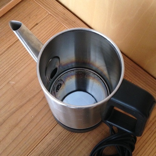 値下げ 0 プラスマイナスゼロ 電気ケトル シルバー Hanhan 井荻のキッチン家電 電気 ポット の中古あげます 譲ります ジモティーで不用品の処分