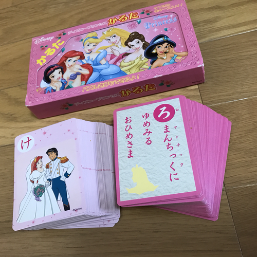 美品 ディズニー プリンセス かるた Yasu 吉祥寺のカードゲーム かるた の中古あげます 譲ります ジモティーで不用品の処分