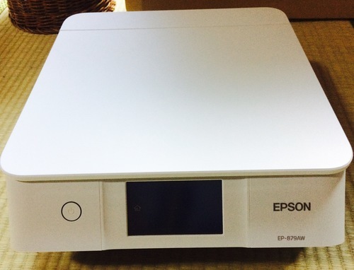 EPSON プリンター インクジェット複合機 カラリオ EP-879AW ホワイト 6色高画質