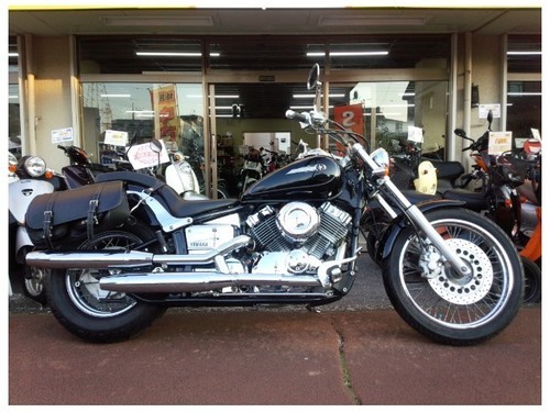 ご成約ありがとうございます。 NO.1196 ドラッグスター400 (DRAGSTAR) 空冷Vツインエンジン サイドバック付き 車検平成30年7月まで ☆彡