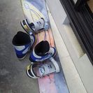 ボードの板と靴