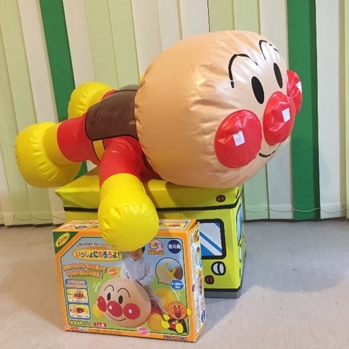 大きいアンパンマン 人形 乗用玩具 90cm アンパンマン いっしょにのろうよ 美品 クリスマスプレゼントに 玩具 インテリアとして 子 Miu 膳所のおもちゃ 乗用玩具 の中古あげます 譲ります ジモティーで不用品の処分