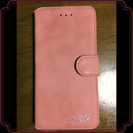 ★[iphoneケース]完全未使用!! ピンク 手帳型 phoenix