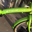 新車☆折り畳み自転車　オートライト（自動点灯）6段変速