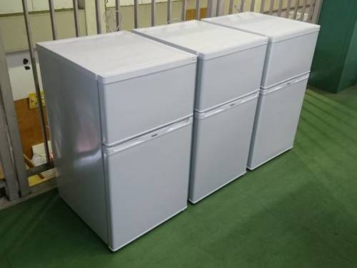2014～15年製、冷凍冷蔵庫 Haier JR-N91J 同一機種3台セット \t