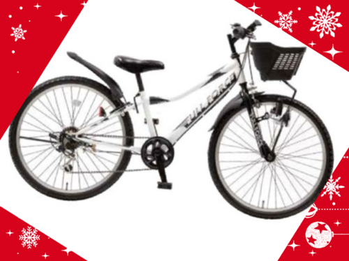 売切れ◆新車☆ジュニアマウンテンバイク24インチ　Xmasプレゼントに☆