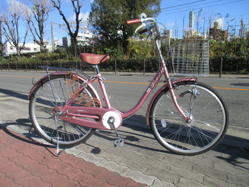 ♪Ｓｏｌｄ　Ｏｕｔ！！ジモティー特価♪めちゃめちゃ綺麗な24インチリサイクル中古自転車　ＬＥＤオートライト付き！　大阪市淀川区　サイクルキッズ