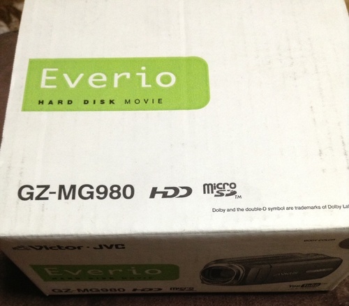 ビクター Everio ビデオカメラ GZ-MG980