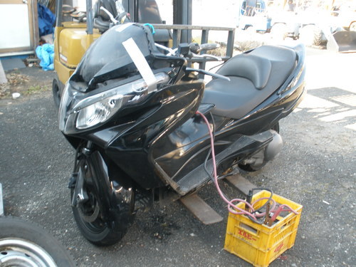 スカイウェーブ　CJ44A　 部品取り車　書類無 エンジン始動ok