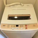 【使用1年弱の美品】AQUA 5.0kg全自動洗濯機！