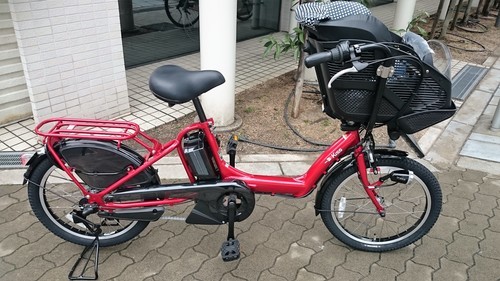 激安値下げセール！限定1台！！NEW  20インチ　ヤマハ　キスミニXL　レッド　大容量バッテリー12.8Ah　電動最安値挑戦中！　他店調べてね！