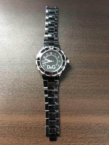 【希少】D\u0026G ドルガバ 腕時計 ブラック メンズ