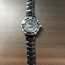 【希少】D&G ドルガバ 腕時計 ブラック メンズ