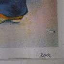 ルノワール絵画♡額縁付き♡フランス刻印有♡プージヴァルのダンス