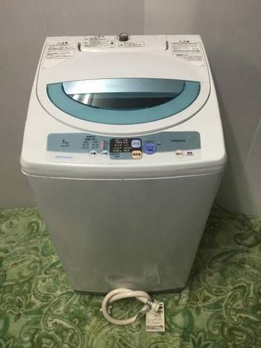 HITACHI 日立 全自動洗濯機 NW-5HR 2009年製